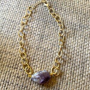 Amethyst necklace